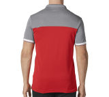 Мужская рубашка-поло BMW Golfsport Polo Shirt, Men, Red/Grey/White, артикул 80142460943