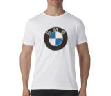 Футболка унисекс BMW T-shirt, Color Logo, Unisex, White, артикул 80142463166