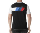 Мужская футболка BMW Motorsport T-Shirt, Colour Block Design, Men, White/Black, артикул 80142461101