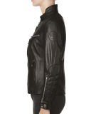 Женская кожаная куртка BMW Z4 Leather Jacket, Ladies, Black, артикул 80142463163