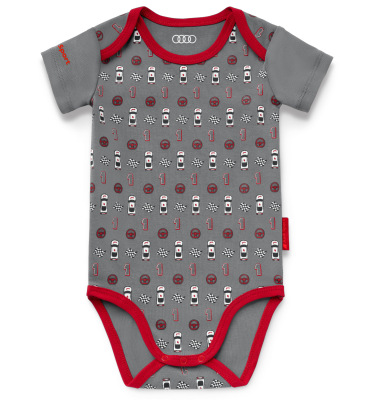 Боди Audi Sport Body, Babys, grey/red