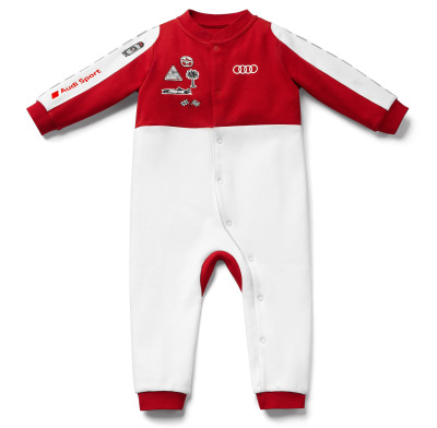 Гоночное боди Audi Sport Racing Body, Babys, white/red