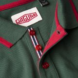 Мужская рубашка-поло Jaguar Men's Heritage Polo Shirt, Cotton, Green, артикул JFPM347GNB