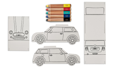Набор для раскрашивания MINI Colouring Car Set