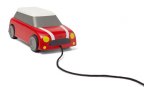 Игрушечный MINI Pull Toy Car, Red