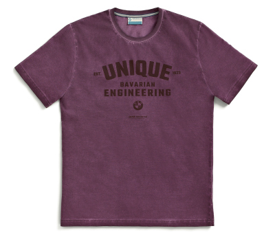 Мужская футболка BMW Motorrad T-Shirt Unique, Men, Plum