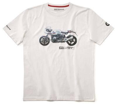 Футболка унисекс BMW Motorrad T-shirt Unisex, R nineT Racer, White