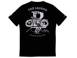 Футболка унисекс BMW Motorrad T-shirt, Legend R 51, Unisex, Black, артикул 76618403802