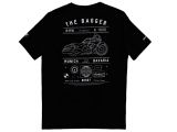 Футболка унисекс BMW Motorrad T-shirt, Bagger, Unisex, Black, артикул 76618403778