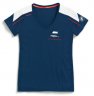 Женская футболка BMW Motorrad Motorsport T-Shirt, Ladies, Blue/White