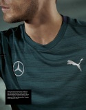 Мужская спортивная ветровка Mercedes-Benz Men's Wind Jacket, Green, by PUMA, артикул B66958783