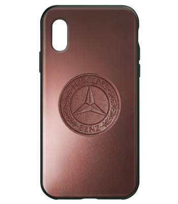 Чехол Mercedes Classic для iPhone® X/XS, Brown