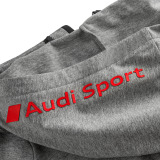 Женская толстовка с капюшоном Audi Sport Midlayer, Womens, Grey, артикул 3132001301