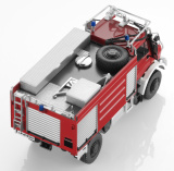 Модель автомобиля Mercedes Unimog, U5023, fire services, Scale 1:50, артикул B66004137