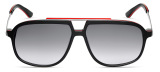 Солнцезащитные очки унисекс Audi heritage Sunglasses, black/red, MY2020, артикул 3112000500