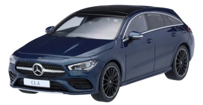 Модель Mercedes-Benz CLA, Shooting Brake, Denim Blue, Scale 1:43