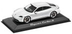 Модель автомобиля Porsche Taycan Turbo S, Scale 1:43, Carrara White Metallic