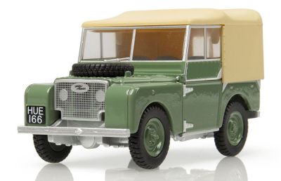 Модель автомобиля Land Rover Series I HUE, Scale 1:43, Green