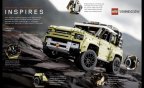 Конструктор Land Rover Defender 90, Lego Technic