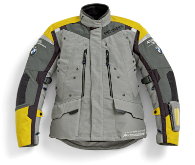 Мужская мотокуртка BMW Motorrad Jacket Rallye Competition, Men, Grey-Yellow