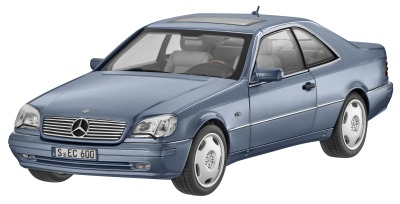 Модель Mercedes CL 600 (1996 - 1998) C 140, Blue, 1:18 Scale