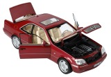 Модель Mercedes CL 600 (1996 - 1998) C 140, Red, 1:18 Scale, артикул B66040651