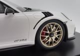 Модель автомобиля Porsche 911 GT3 RS (991 II) Weissach Package, Scale 1:18, White/Black, артикул WAP0211690K