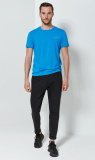 Мужская футболка Porsche Taycan Collection Men’s T-shirt, Blue, артикул WAP60100S0LTYC