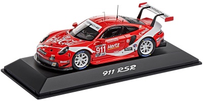 Модель автомобиля Porsche 911 RSR Coca Cola 2019 (991.2), 1:43