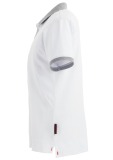 Женская рубашка-поло Audi Sport Logo Poloshirt, Womens, white, артикул 3132001101