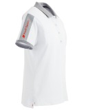 Женская рубашка-поло Audi Sport Logo Poloshirt, Womens, white, артикул 3132001101