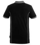 Мужская рубашка-поло Audi Sport Poloshirt, Mens, Black/Grey/Red, артикул 3132001022