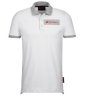 Мужская рубашка-поло Audi Sport Poloshirt, Mens, White/Grey