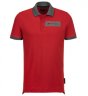 Мужская рубашка-поло Audi Sport Poloshirt, Mens, Red/Grey