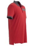 Мужская рубашка-поло Audi Sport Poloshirt, Mens, Red/Grey, артикул 3132001012
