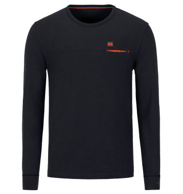 Мужская футболка с длинным рукавом Audi Longsleeve Shirt e-tron, Mens, Dark grey