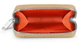 Кожаный кошелек BMW Leather Wallet, Small, Sand/Orange, артикул 80212466215