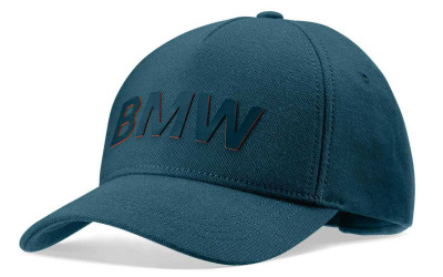 Бейсболка BMW Wordmark Cap, Unisex, Blue/Orange
