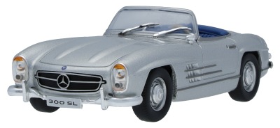 Масштабная модель Mercedes-Benz 300 SL Roadster, W198 (1957-1963), Silver-coloured, Scale 1:43