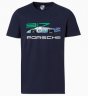 Футболка унисекс Porsche Collector’s T-shirt edition no. 18, Limited Edition, Martini Racing