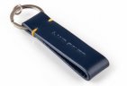 Брелок для ключей Land Rover Perforated Leather Loop Keyring, Navy