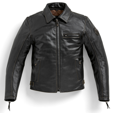 Мужская кожаная мотокуртка BMW Motorrad Leather Jacket, PureBoxer, Men, Black, Slim Fit