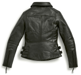 Женская кожаная куртка BMW Motorrad Leather Jacket, FlatTwin, Ladies, Black, артикул 76899445964