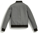 Женская куртка BMW Motorrad College Jacket Club, Ladies, Grey/Black, артикул 76891541390