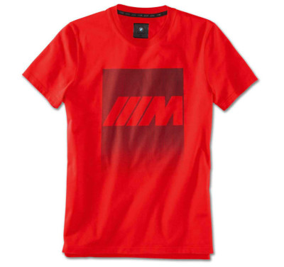 Мужская футболка BMW M Logo T-Shirt, Men, Red