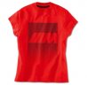 Женская футболка BMW M Logo T-Shirt, Ladies, Red