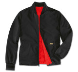 Женская двусторонняя куртка BMW M Reversible Jacket, Ladies, Black/Red, артикул 80142466251