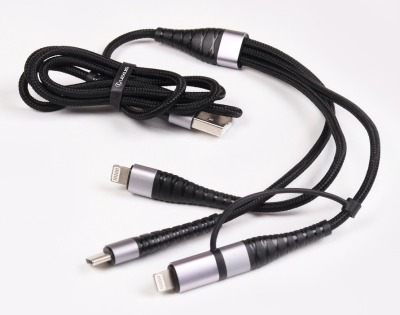 USB кабель Lexus - 3 в 1, для IOS и Android устройств