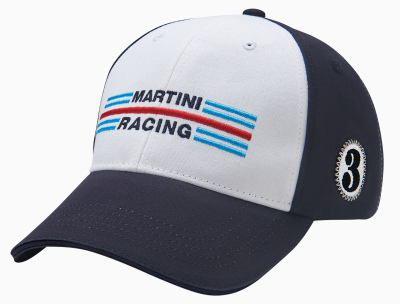 Бейсболка Porsche Baseball Cap Martini Racing, Dark Blue / White