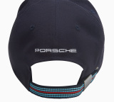 Бейсболка Porsche Baseball Cap Martini Racing, Dark Blue / White, артикул WAP5500010LMRH